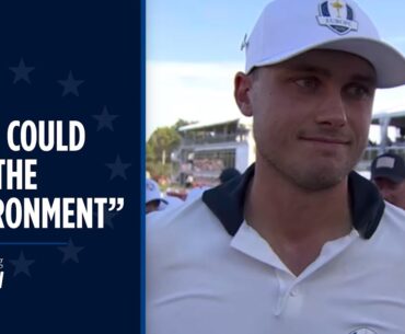 Ludvig Åberg Interview | Sunday Singles | 2025 Ryder Cup
