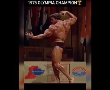 1975 MR: OLYMPIA CHAMPION #arnoldschwarzenegger