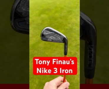 Tony Finau’s Nike 3 Iron #witb