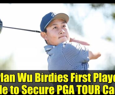 Dylan Wu Birdies First Playoff Hole to Secure PGA TOUR Card!