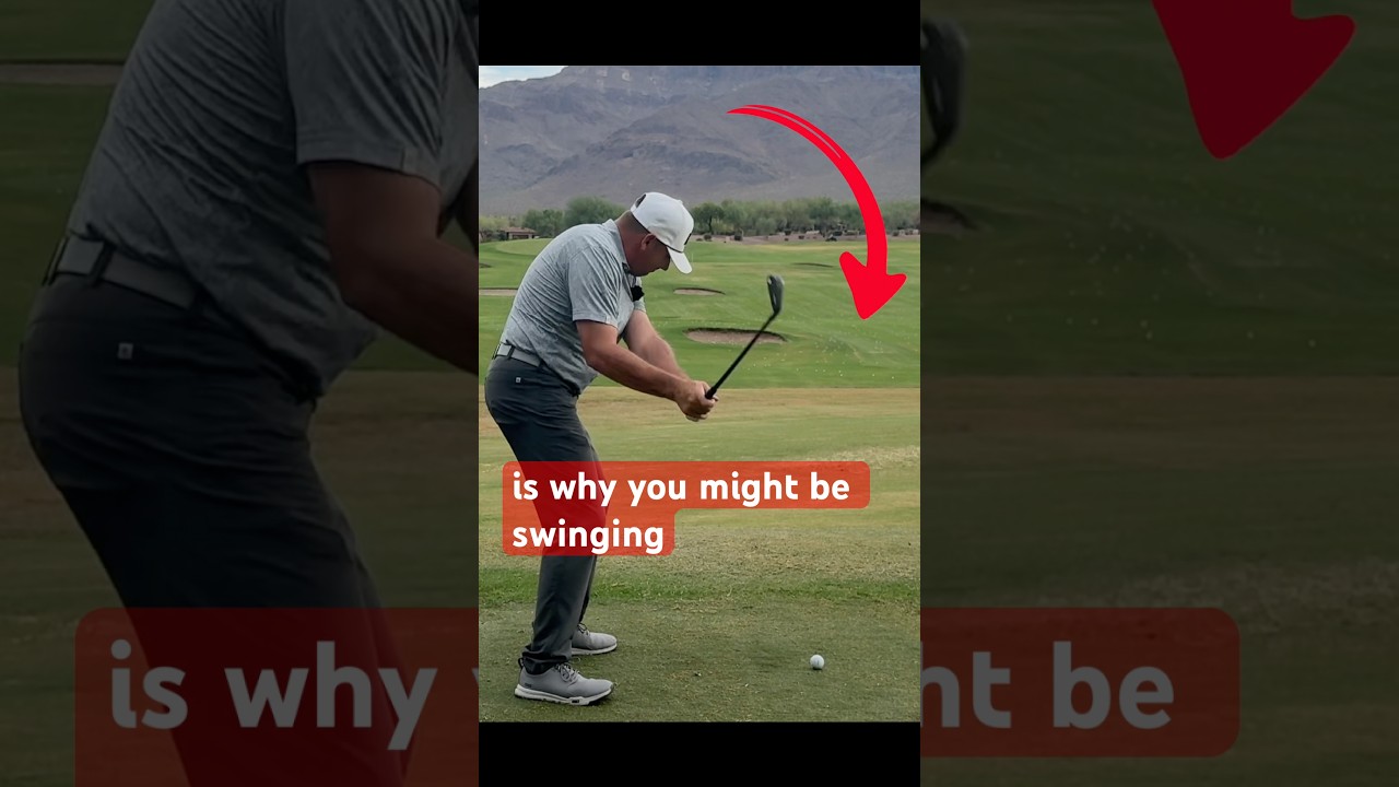 Why You Have An Over The Top Golf Swing (HIDDEN CAUSE)