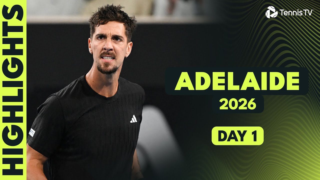 Kokkinakis Returns To Action, Humbert, Vacherot & More Feature 🔥 | Adelaide 2026 Highlights Day 1