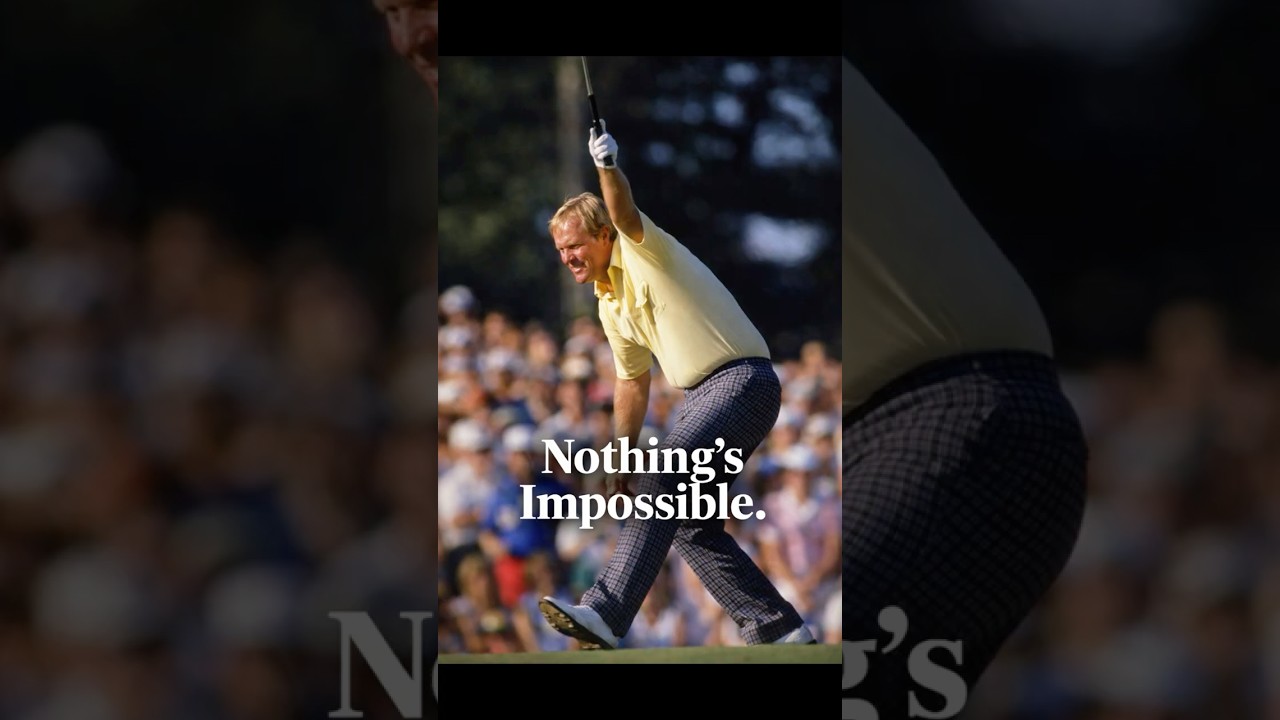 This ‘IMPOSSIBLE’ Putt? Jack Nicklaus Made It Look EASY! 🐐🏌🏻‍♂️