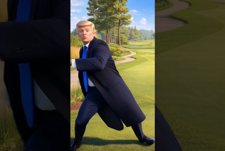 Trump’s got moves! 🕺🇺🇸 #AI