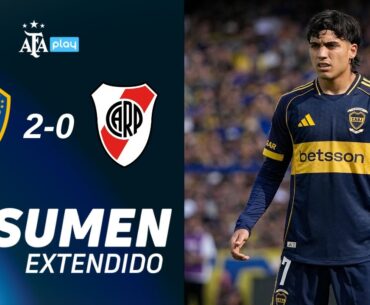 Boca Juniors 2 vs. 0 River Plate | #TorneoClausura2025 | Resumen Extendido | Fecha 15