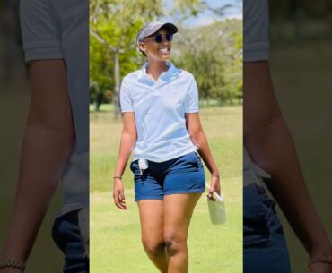 Beautiful 😍  Golfer 🏌️‍♂️ 😍 this is amazing and lovely..umukobwa wacu Dianah muri Golf ⛳️