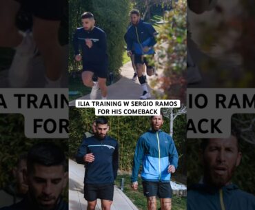ILIA TOPURIA TEAMS UP WITH SERGIO RAMOS FOR TRAINING SESSIONS
