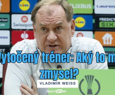 Weiss vybuchol na tlačovke! Budúcnosť v Slovane, rozhovor s Kmotríkom a tlak pred Škendijou