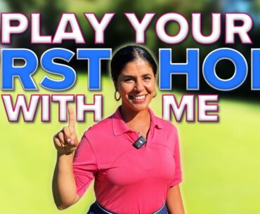 How I Play Golf as a Beginner | Every Shot & Club Explained | Par 4