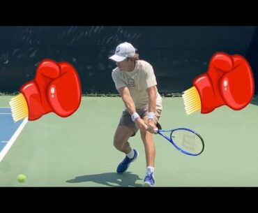 Ultimate Pro Tennis Backhand Compilation [Court Side]