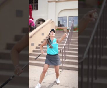 When you show up to the course, matching with your twin!