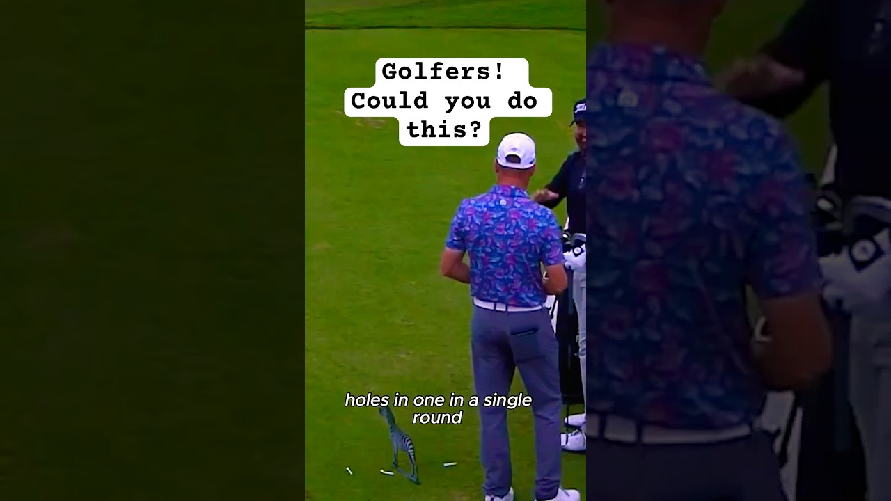This Golfer Made TWO Holes-in-One in ONE Round 🤯