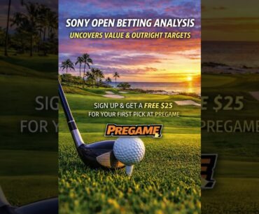 Sony Open Betting Secrets Exposed | Hidden Value, Long Shots & Best Picks #SonyOpen #PGATourBetting
