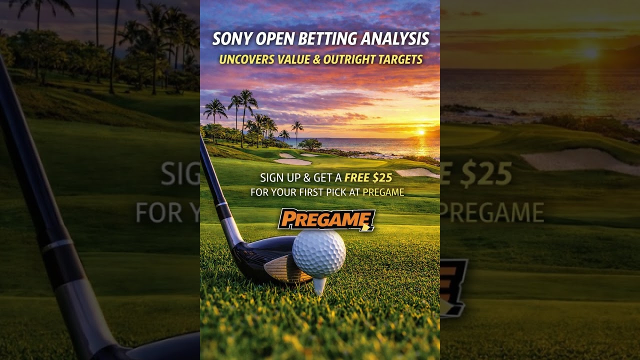 Sony Open Betting Secrets Exposed | Hidden Value, Long Shots & Best Picks #SonyOpen #PGATourBetting