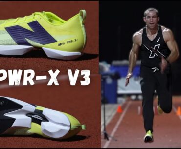 Sprinting In The New Balance PWR-X v3 Sprint Spikes | First Impressions Review