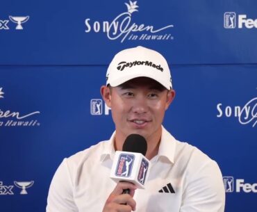 Collin Morikawa Gets EMOTIONAL About Hawaii, Winning Again & TGL Pressure 🌺🔥