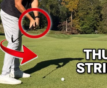 Stop "Placing" the Golf Club (Try the Hammer Strike Instead)