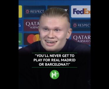You’ll NEVER play for Real Madrid or Barcelona?! 😅