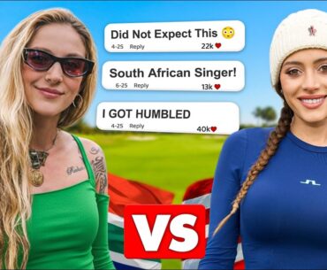 I Got Humbled by a South African Singer on the Golf Course| Walk On Wagers