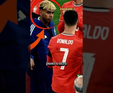 Lamine Yamal se niega a aplaudir a Portugal y se va solo. 👀🤨 Ronaldo el GOAT. 🐐