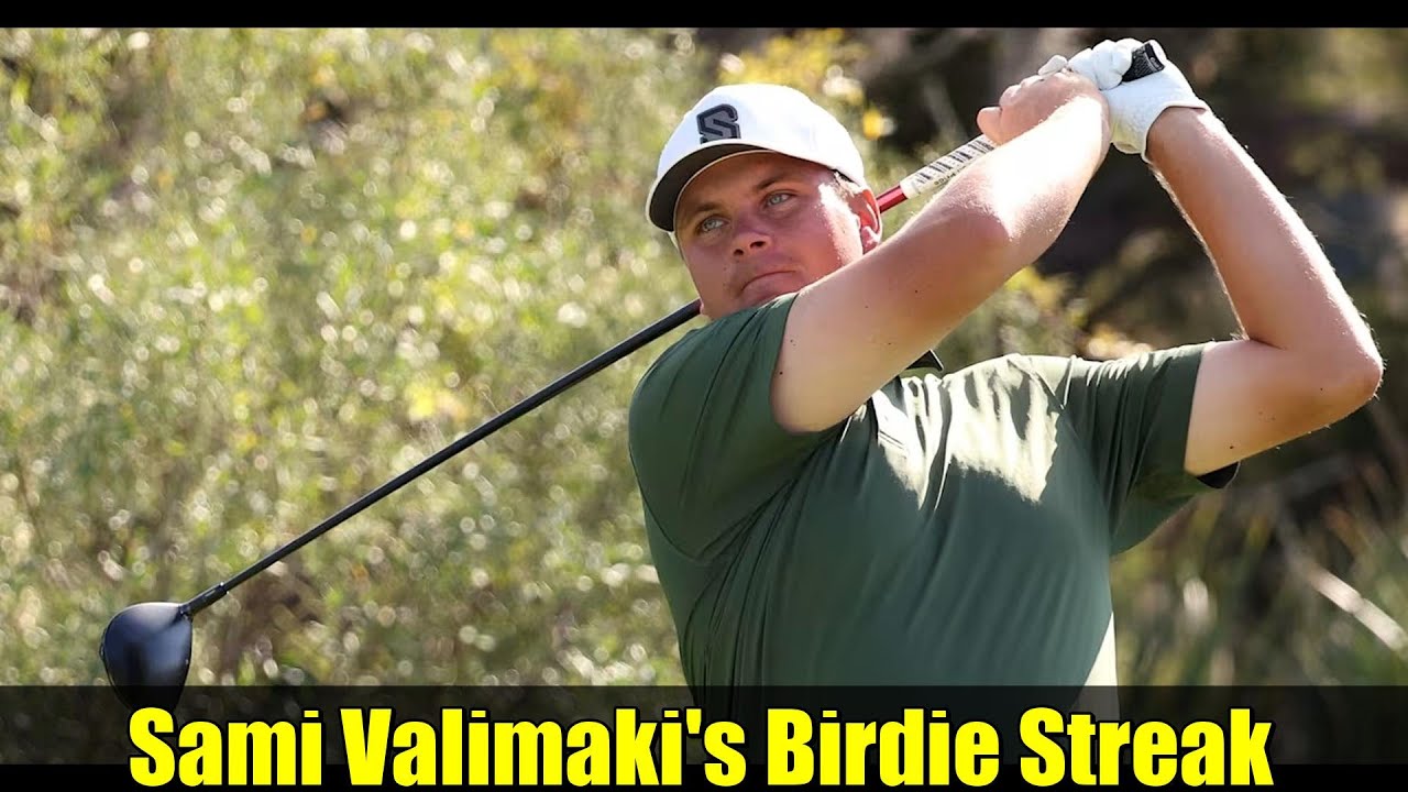 Sami Valimaki’s Birdie Streak | PGA TOUR | RSM Classic 2024 Sami Valimaki's Birdie Streak | PGA TOUR | RSM Classic 2024