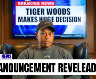 JUST IN: Tiger Woods Makes CRUCIAL Decision that will Change PGA TOUR Golf World SHOCKED FOREVER....
