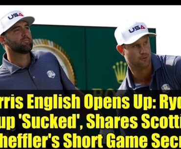 Harris English Opens Up: Ryder Cup 'Sucked', Shares Scottie Scheffler's Short Game Secret