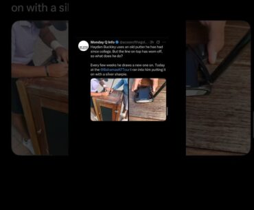 Hayden Buckley old putter Kornferry Tour Golf | #kornferrytour #zachriddlegolf #kftour #progolf