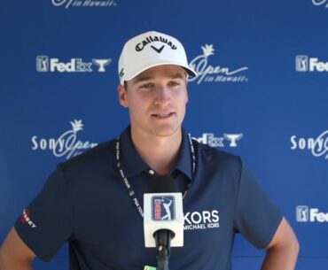 Davis Riley, Adrien Dumont de Chassart and S.H. Kim tied atop Sony Open