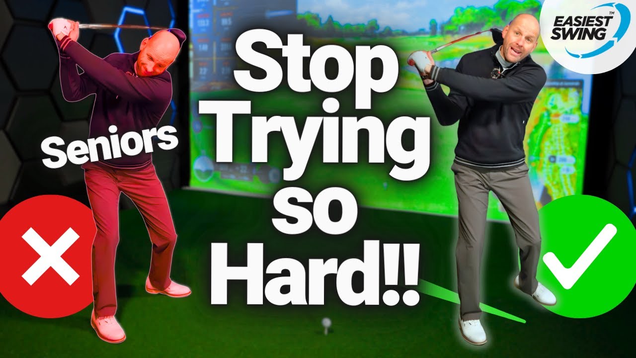 Your Senior Golf Swing Speed Comes From THIS | Not Effort!!