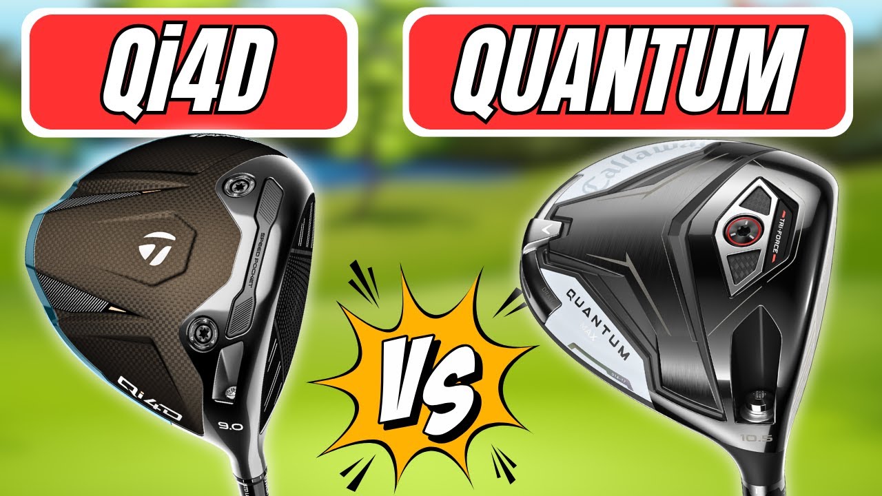 INTERESTING RESULTS! - TaylorMade Qi4D Driver VS Callaway Quantum Driver