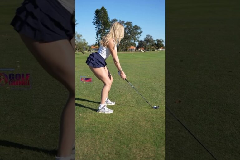 Amazing Golf Swing you need to see | Golf Girl awesome swing | Golf shorts | Morgan Rae
