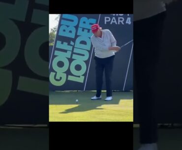 Trump's Sneaky Swing Caught on Camera!