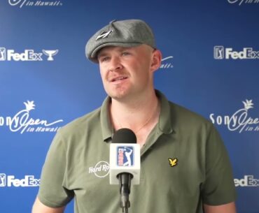 Harry Hall on Being in Contention Again at Waialae | Sony Open Round 3