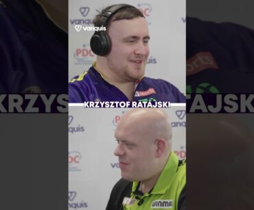 "SMASHED HIM IN THE WORLDS!" 👀 | Vanquis Whisper Challenge - Luke Littler and Michael van Gerwen