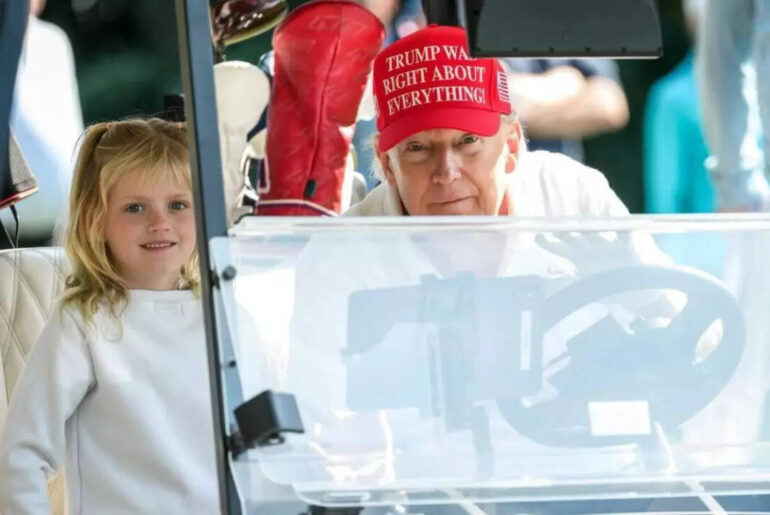 Lara Trump’s ‘Golfing with Grandpa’ photos reveal a gentle side of Donald Trump that social media can’t stop talking about | World News