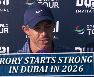 Rory McIlroy Opens 2026 w/ Top 3 Finish On DP World Tour In Dubai Invitational