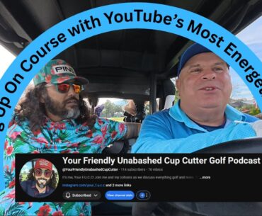 This Podcaster Brings INSANE Energy to the Golf Course