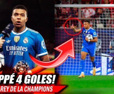 MBAPPÉ ESTALLA en LA CHAMPIONS  4 GOLES 🤯REAL MADRID vs OLYMPIACOS 4-3