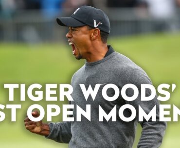 TIGER WOODS' Best Moments at The Open