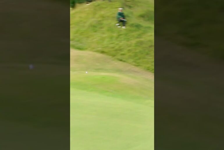 Unreal Approach Shot from a Young Tommy Fleetwood