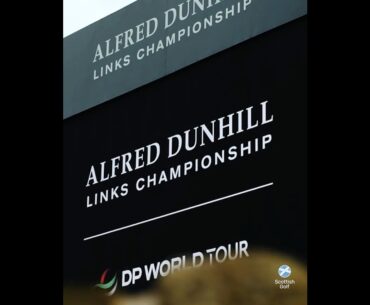 Alfred Dunhill 🤝 Scottish Golf