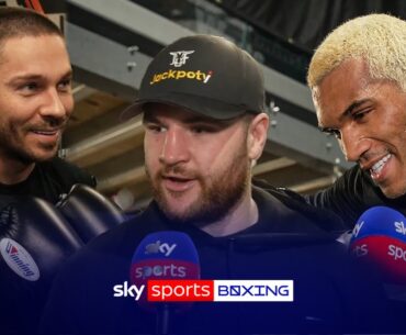 Conor Benn wants Ryan Garcia fight 👊 | Johnny Fisher, Joey Essex and Tony Sims at Matchroom gym