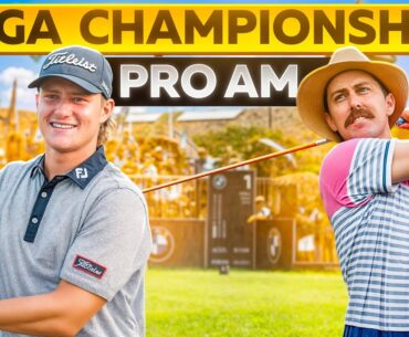 Taking on PGA Champ Jed Morgan (Royal Queensland)