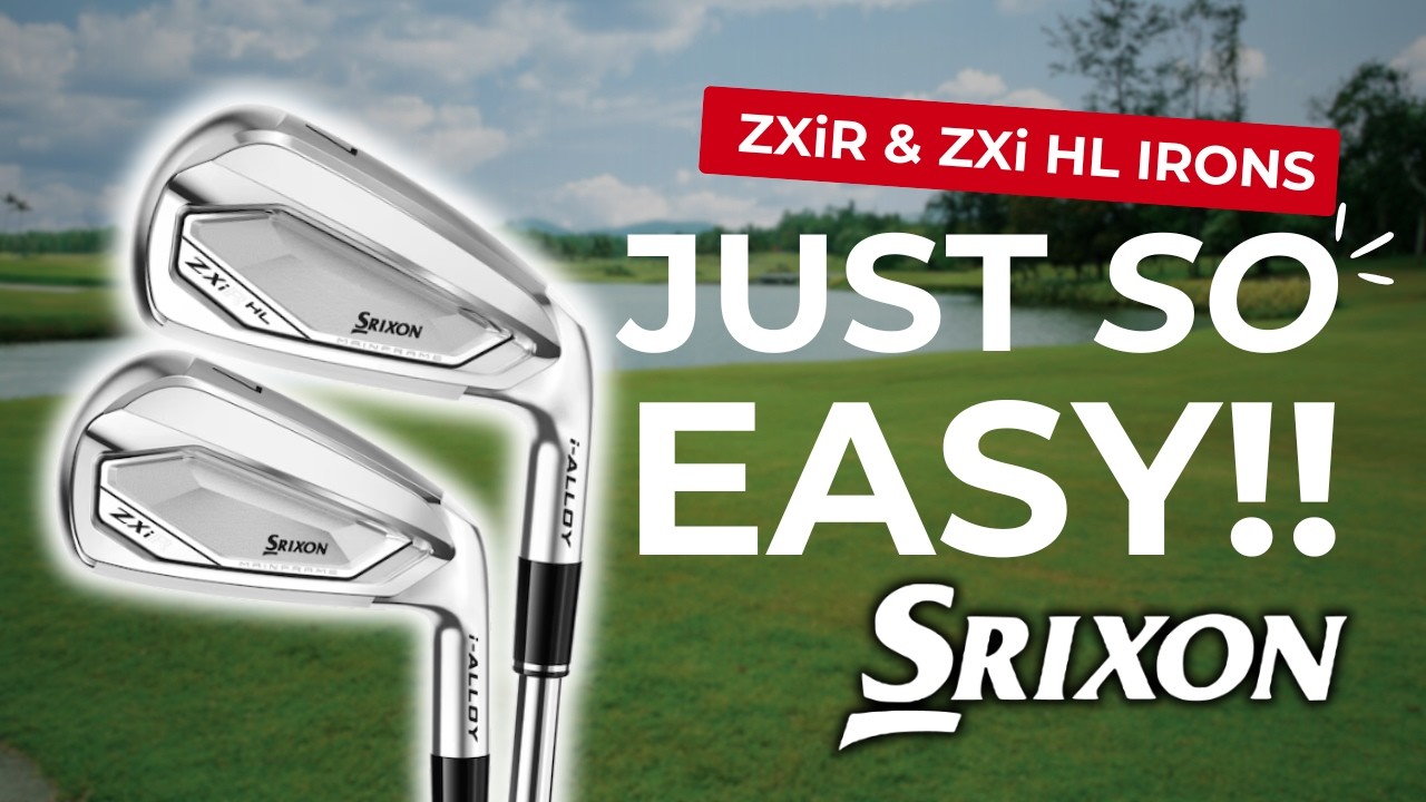 Are these the EASIEST Irons to Hit? Srixon ZXiR & ZXi HL Irons REVIEWED!