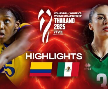 Colombia 🇨🇴 vs. Mexico 🇲🇽 - Highlights | Women's World Championships 2025