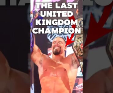 How the NXT United Kingdom title got retired #wwe #wrestling #shorts