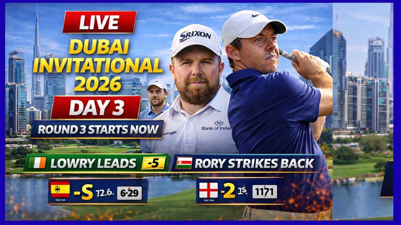 Dubai Invitational 2026 | Day 3 Round 3 Leaderboard Update & Rory McIlroy Chase Dubai Invitational 2026 | Day 3 Round 3 Leaderboard Update & Rory McIlroy Chase