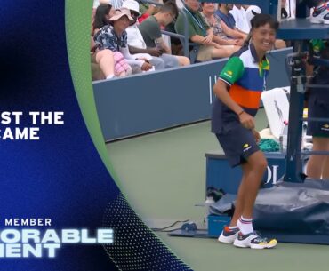 Hilarious Moment Ball Crew Member's Shoe Falls Off! | 2025 US Open