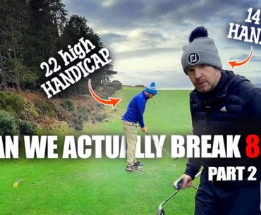 Can We Actually Break 80? | Two Man Scramble | Roundwood Golf Club | Part 2